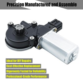 Front Left Driver Side Window Regulator Lift Motor Fit for Honda Civic Four-Door Sedan 2006-2011 Replace# 72250-SNA-A01, 72250-SNA-A02, 72250-SNA-A03 Power Window Glass Lift Motor - 6 Pins