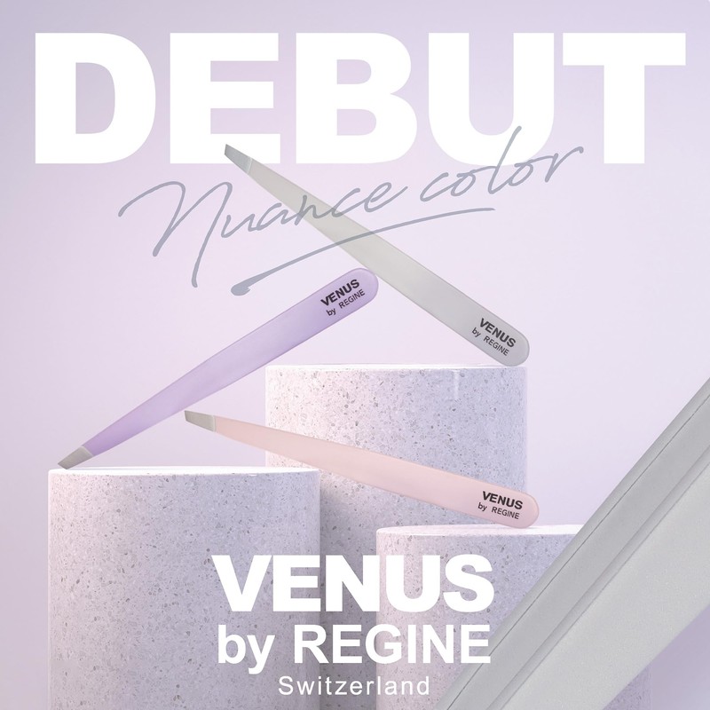 Resin Tweezer Venus Nuance Color (Lilac)
