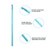 HEYLEAYAR 5MM Aluminum Crochet Hooks 14PCS,Crochet Needle US Size H(US