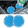 Car Cup Holder Coaster, 2 PCS Universal Bling Crystal Rhinestone