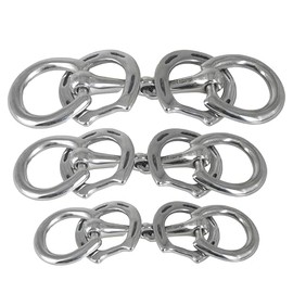 YNR DOUBLE HORSESHOE DRIVING BIT, STAINLESS STEEL FROM 3" TO 6" EQUESTRIAN (5.5 Inches)