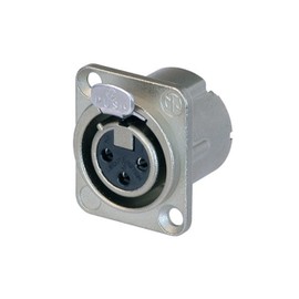 Neutrik NC3FD-LX Chassis Socket Recessed Jack High Quality Connection for Audio and Video Devices