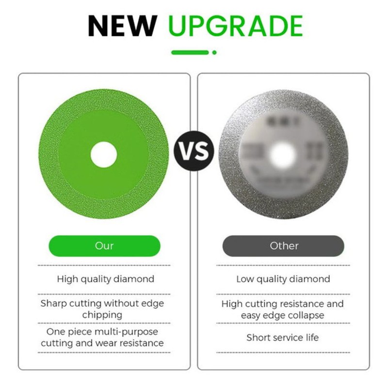 Glass Cutting Disc Ultra Thin Low Noise Fast Grinding Cut