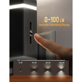 DORESshop Bright LED Night Light Plug in [4 Pack], Night Lights Plug into Wall with Dusk-to-Dawn Sensor, 0-100lm Dimmable Nightlights with Light Sensor for Adults, Hallway, Bedroom, Stairway