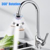 LOMUG Tap Filter, 360° Water Filter Tap with 6 Pieces