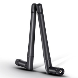 Eightwood WLAN Antenne 2.4G/5G Dualband WiFi Antenne MIMO RP SMA WLAN Antenne 2 Stücke für WiFi Card WLAN PCI Karten Wirelesse Router Bluetooth MEHRWEG