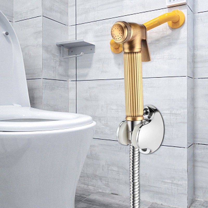 G1/2in Thread Copper Handheld Toilet Bidet Sprayer Hand Held Spray