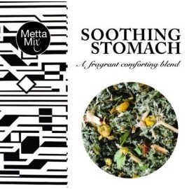 MettaMix Soothing Stomach Reflux Organic Loose Leaf Herbal Tea 1oz, slippery elm sage etc - 1oz.