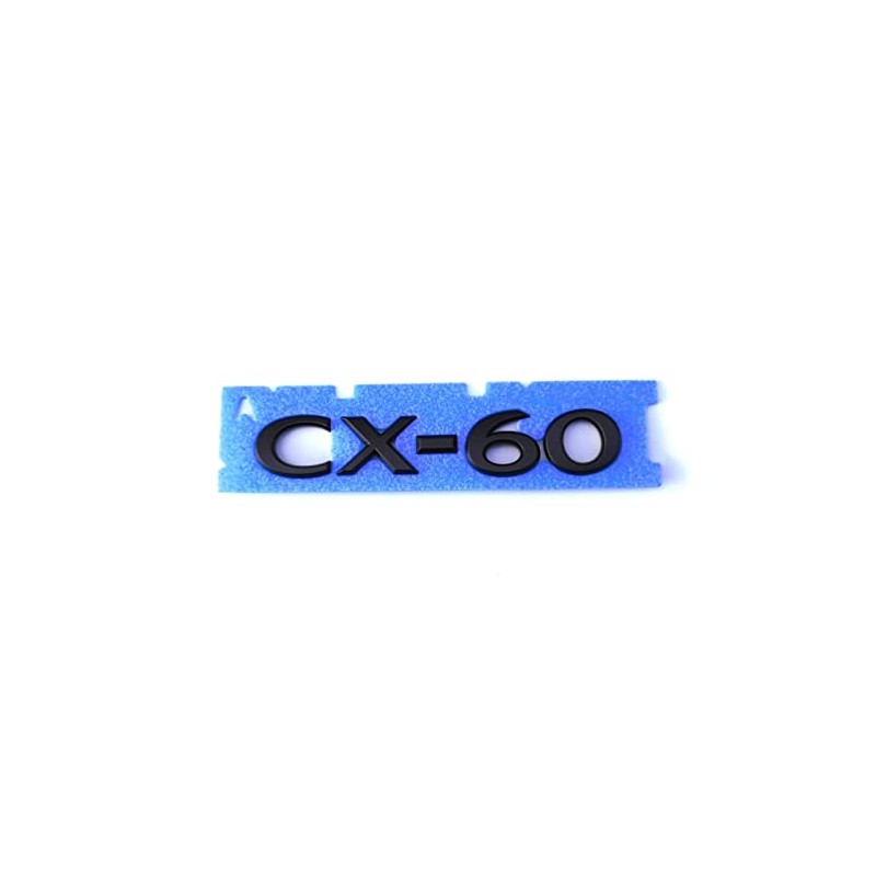 Matte Black CX-60 (KH Series) Car Name Emblem