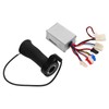 Brush Motor Speed Controller Throttle Grip Adjustable Motor Speed Box