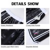 DIOTSR Mens Basketball Shorts Paisley Graphic Shorts Bandana Athletic Running