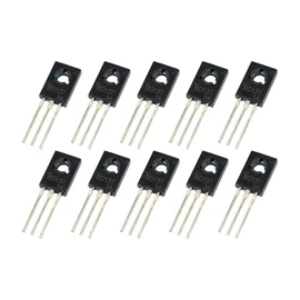 Set of 10 Transistors NPN BD137 60V 1.5A
