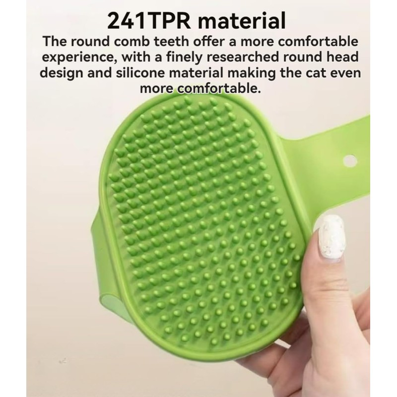 Cat Scratching Interactive Leg Wrap Grooming Tool for Kitty Massage