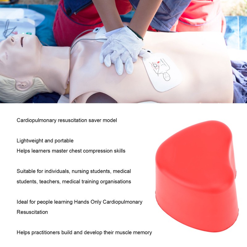 Cardiopulmonary Resuscitation Saver Portable Model Cardiopulmonary Resuscitation Training Aid for