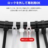 Glvaner Reusable Nylon Cable Ties 4x200mm 100pcs Repeat Unlock Outdoor