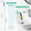 Drain Clog Remover Tool – 30”Anti-break Steel Sink Snake Hair
