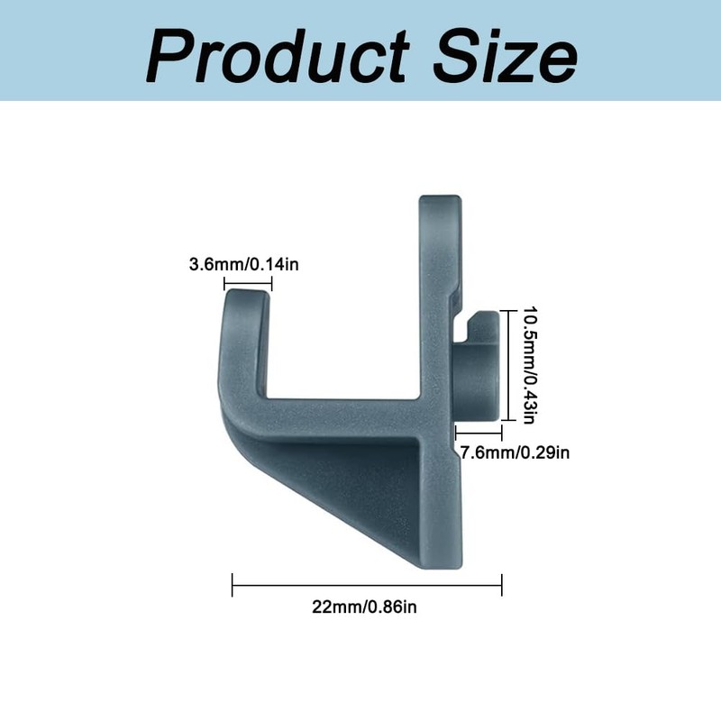 Fridge Shelf Clips, Freezer Shelf Clips, Fridge Cooler Shelf Support,