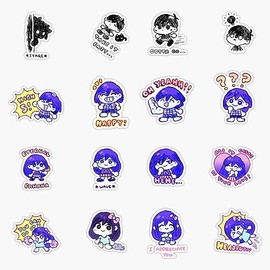 Omori Pack Sticker Bumper Sticker Vinyl Decal 5"