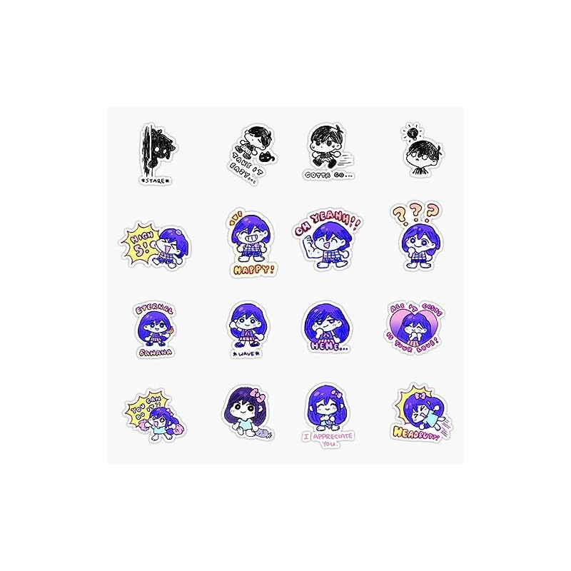 Omori Pack Sticker Bumper Sticker Vinyl Decal 5"