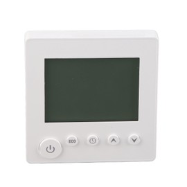 Tgoon Smart Thermostat LCD Display Keypad AC 95‑240V 16A for Home Electric Heating Thermostat, Digital Thermostat 0 to 50 ℃ Temperature Range Sensor