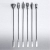 Prodyne Legacy Swizzle Sticks (juego de 6), plata