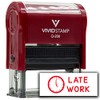 Vivid Stamp Late Work Stamps for Grading Self-Inking Rubber Stamps