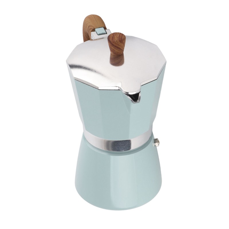 Moka Coffee Maker 300ml 6 Cups Aluminum Alloy Fine Details