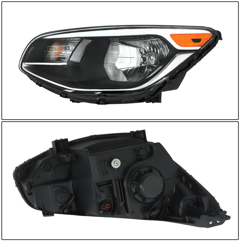 labwork Headlight Assembly Replacement for Kia Soul 2014-2019 Headlights Halogen