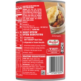 DINTY MOORE Beef Stew, 25% Less Sodium, 15 oz. can (12-pack)
