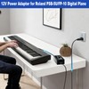12V Power Cord for Roland PSB-5U/FP-10 Digital Piano Compatible with
