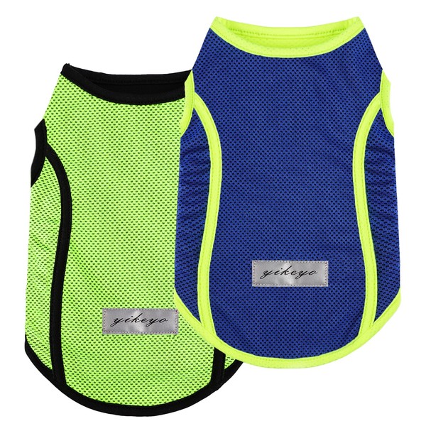 2 Pack Shirts for Dog Quick Dry Vest Boy Girl