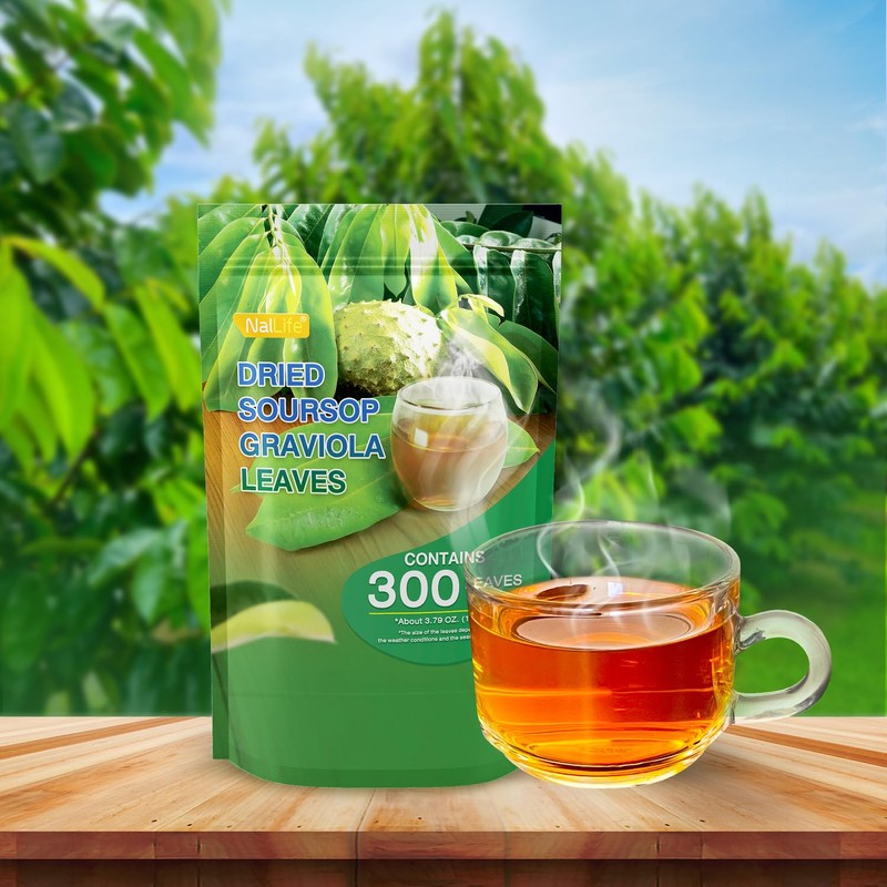 NalLife Soursop Leaves for Tea 300 Leaves