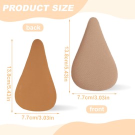 IKOPFLN Pack of 2 women's panty liners, camel toe concealer, camel toe concealer, for women, leggings, swimwear, multicoloured