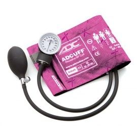 ADC 760-11ABCA Aneroid Sphygmomanometer, Prints, BCA Pink, Adult