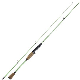 One Bass Fishing Rods - 30-ton Carbon Fiber Blanks Casting & Spinning Rods, 2-Piece Rods with Rubber Cork Handle- Casting- 7'0"