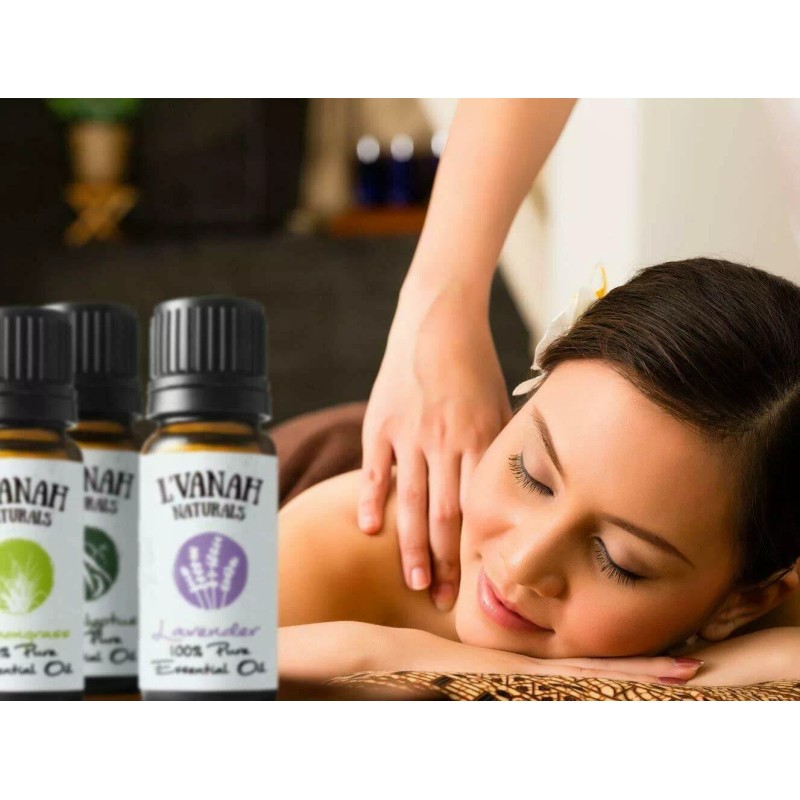 L'VANAH Naturals 100% Pure Essential Oil Aromatherapy Therapeutic Grade Natural