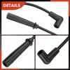 A-Premium Juego de 9 cables de bujía compatible con Jeep