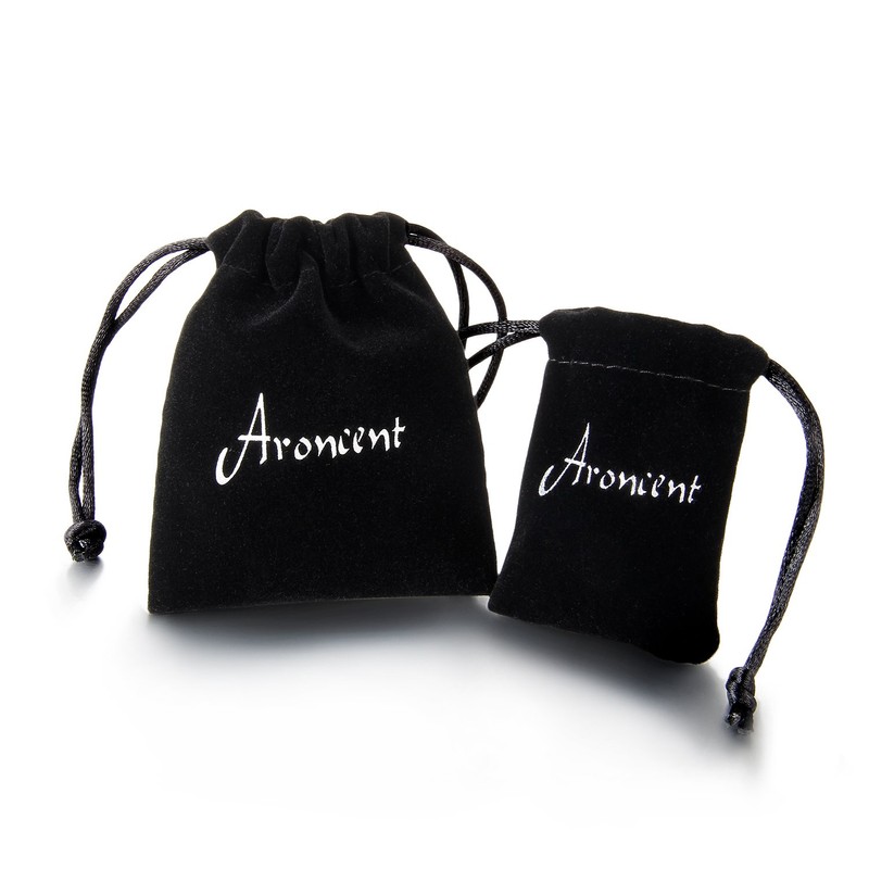 Aroncent 2 PCS Cross Infinity Bracelets Leather Cuff Bangle Wristband