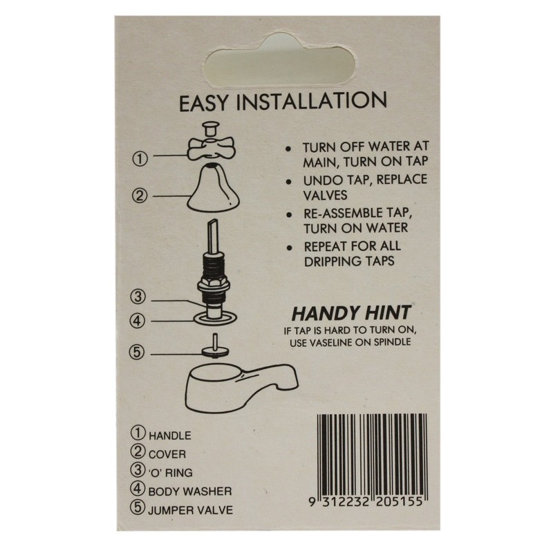 Fix-A-Tap Duro Tap Valve, 15 mm (Pack of 2)