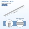 sourcing map 2Pcs M5-0.8x110mm Fully Threaded Rods, Threaded Rods Bar
