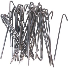 10-1/2" Wire Ties (Aluminum) aka Chain Link Fence Hook Ties or Tie Wires (Qty. 30)