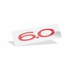 GTO 6.0 Badge Overlay Decal- Reflective RED