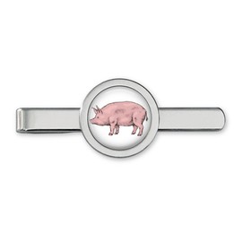 Oakmont Cufflinks Pig Tie Clip Pig Tie Bar