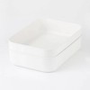 MUJI 38749462 Soft Polyethylene Case, Small, Approx. Width 10.0 x
