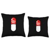 Chill Pill Throw Pillow