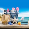 CaLoogn Shells Beach Towel Clips for Pool Chairs, Lounge Chairs,