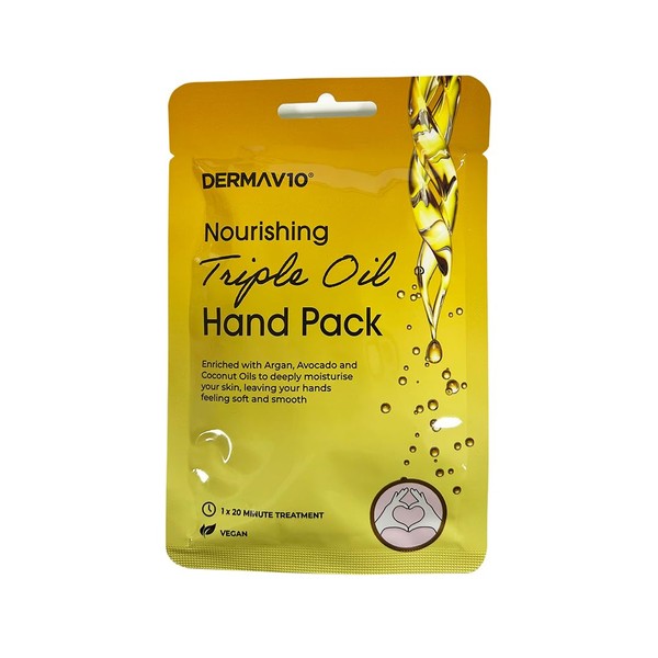 DERMA V10 HAND PACK GO TRIPLE OIL