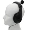 Overhead Headsets Headphones with VOX-PTT Boom Mic Compatible with Motorola