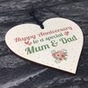 RED OCEAN Anniversary First 10th 25th 50th Wedding Anniversary Mum
