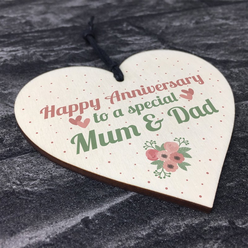 RED OCEAN Anniversary First 10th 25th 50th Wedding Anniversary Mum